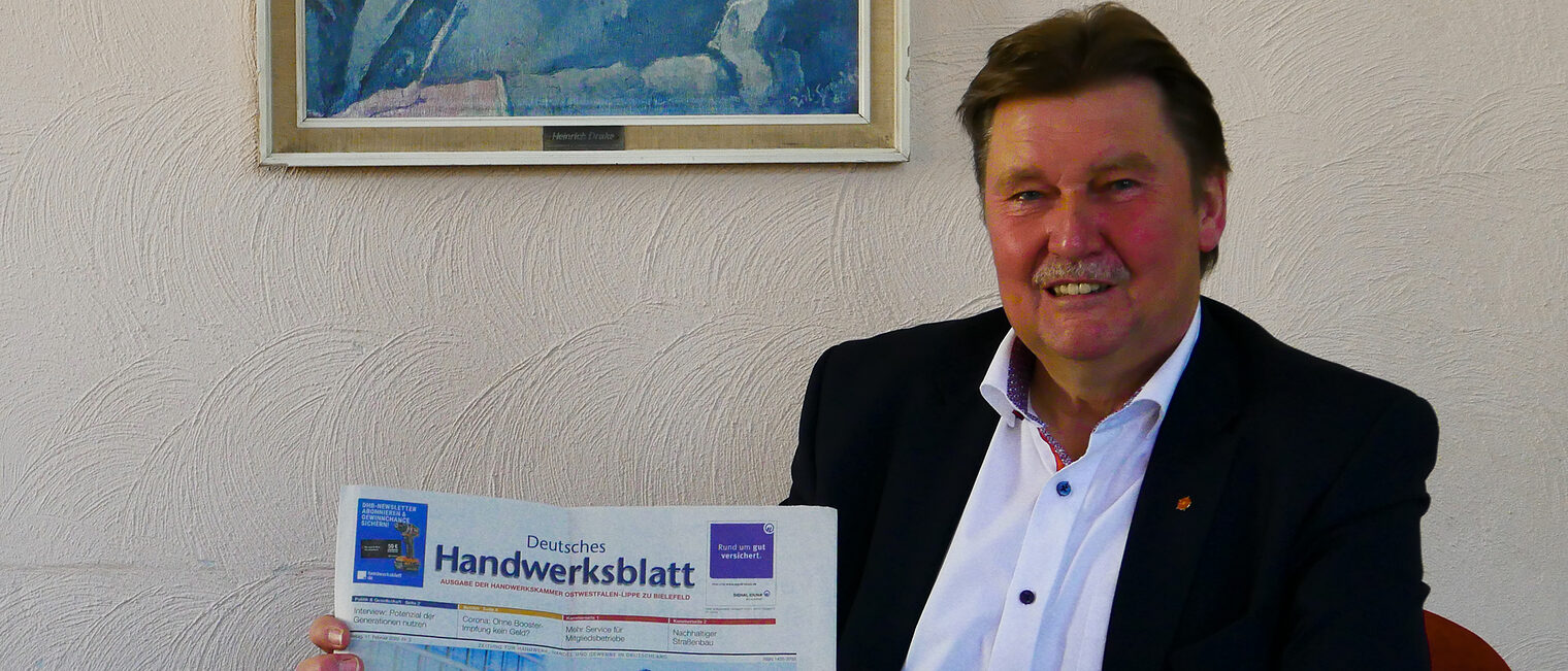 "Die Bedeutung des Handwerks ist vielen Bürgerinnen und Bürgern erst während der Corona-Pandemie deutlich geworden", erklärt Bundestagsabgeordneter Jürgen Berghahn, der selbst aus einer Handwerkerfamilie stammt und eine Lehre zum Elektroinstallateur absolviert hat. 