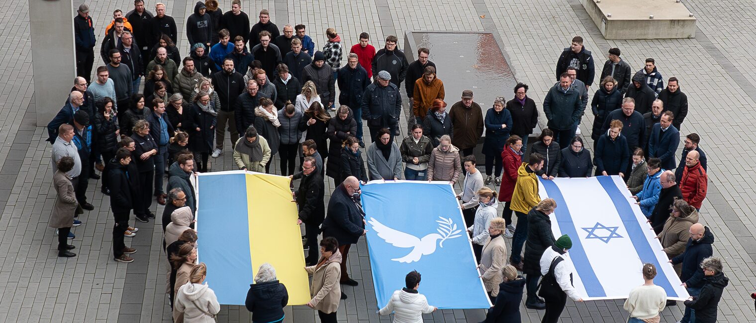 Schweigeminute Israel Ukraine 