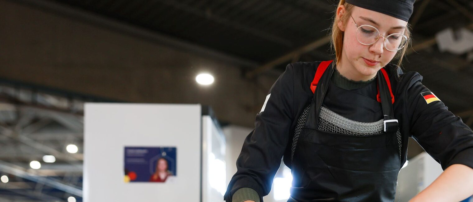 Laura Reckmann von der Fleischerei Detert hat die Silbermedaille bei den WorldSkills geholt. Laura Reckmann von der Fleischerei Detert hat die Silbermedaille bei den WorldSkills geholt.