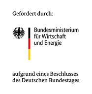 Förderlogo des Bundesministeriums für Wirtschaft und Energie