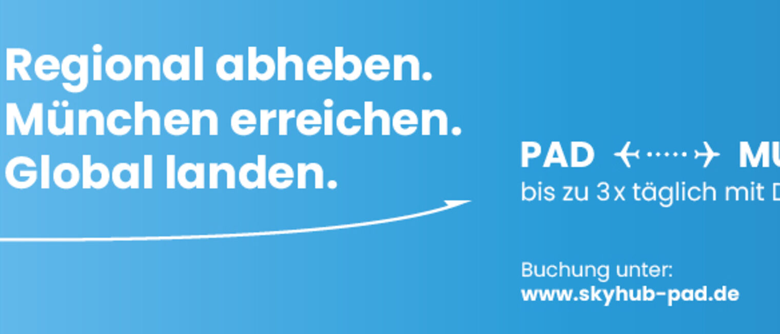 Werbebild für skyhubPad
