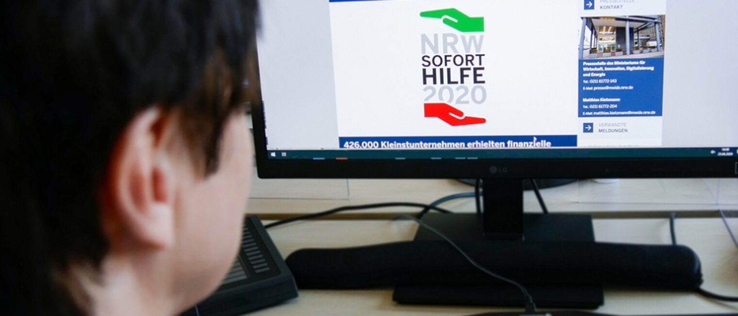 Das Abrechnungsverfahren der NRW-Soforthilfe wurde nachgebessert.