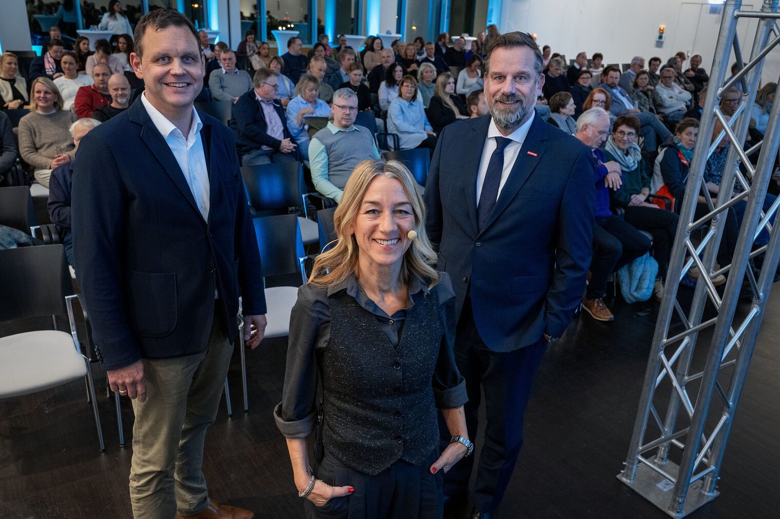 Heidrung Link mit Dirk Langert und Jens Prager