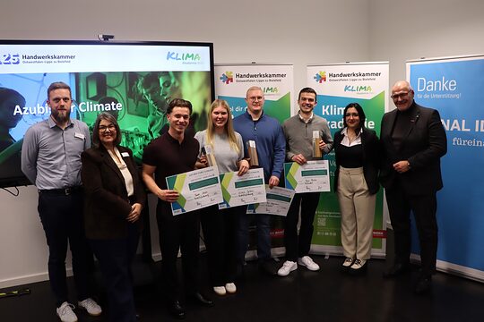 Die Gewinner mit der Kammerspitze