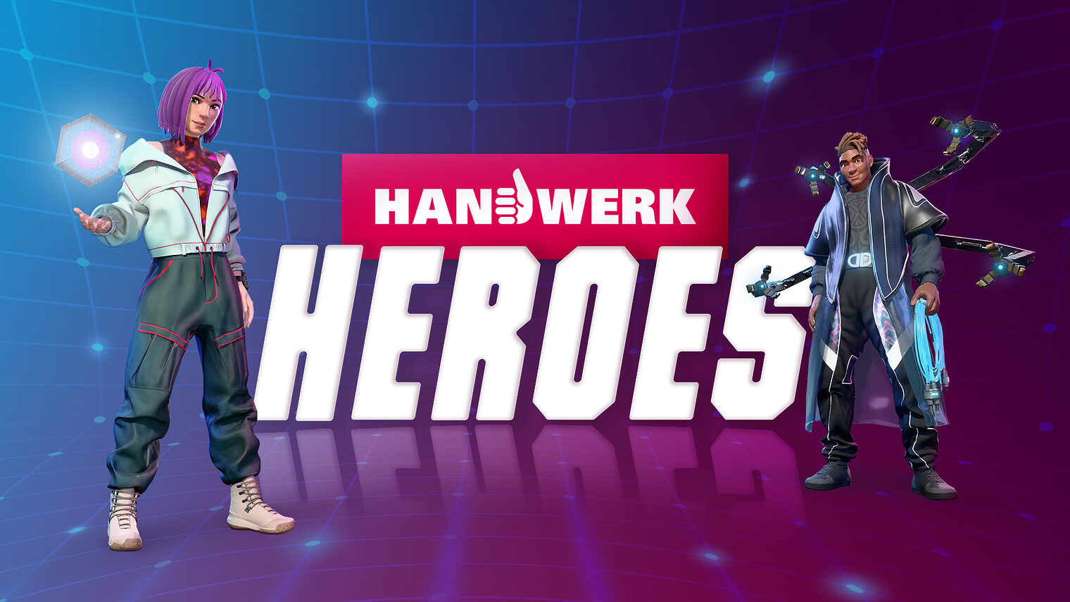 Die neue App "Handwerk Heroes" lässt Jugendliche spielerisch Handwerksberufe entdecken mit ihrem eigenen "Hero".