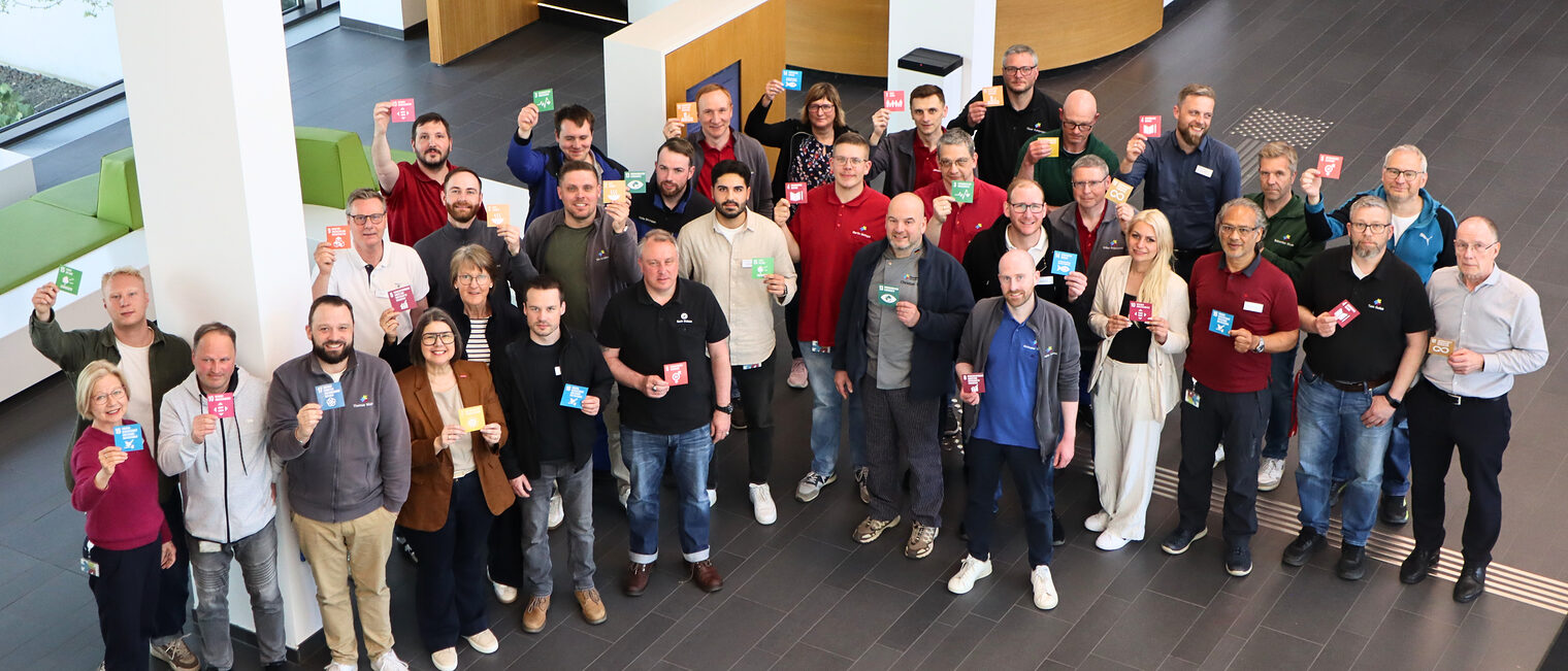 Gruppenfoto der Akteure des Projekts 