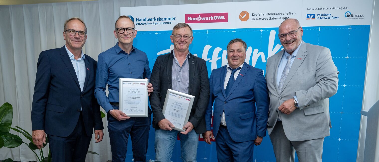 Die ausgezeichneten Handwerksbetriebe