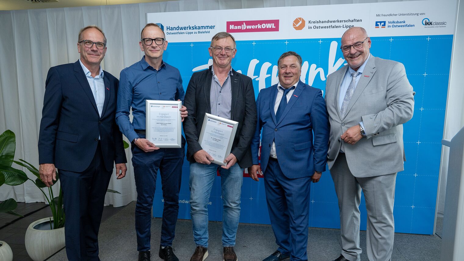 Die ausgezeichneten Handwerksbetriebe