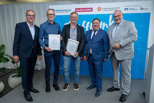 Die ausgezeichneten Handwerksbetriebe