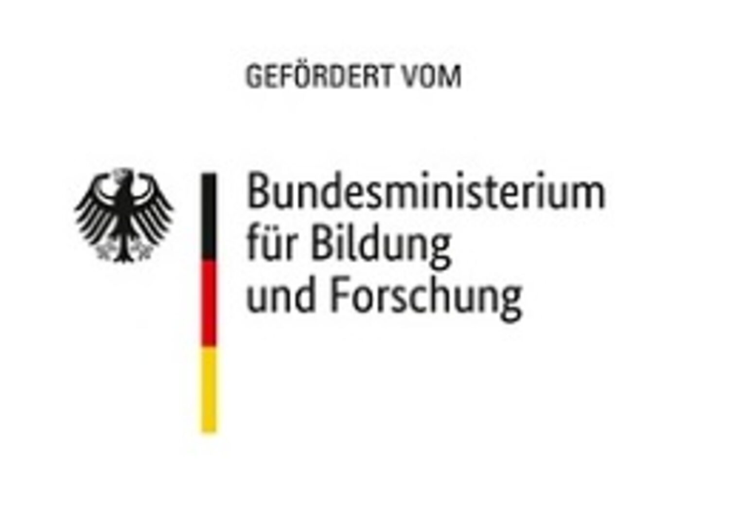 Logo Gefördert vom Bundesministerium für Bildung und Forschung