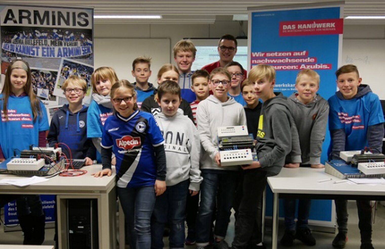 Alle Arminis haben erfolgreich die Kleinsteuerung "Siemens LOGO" programmiert