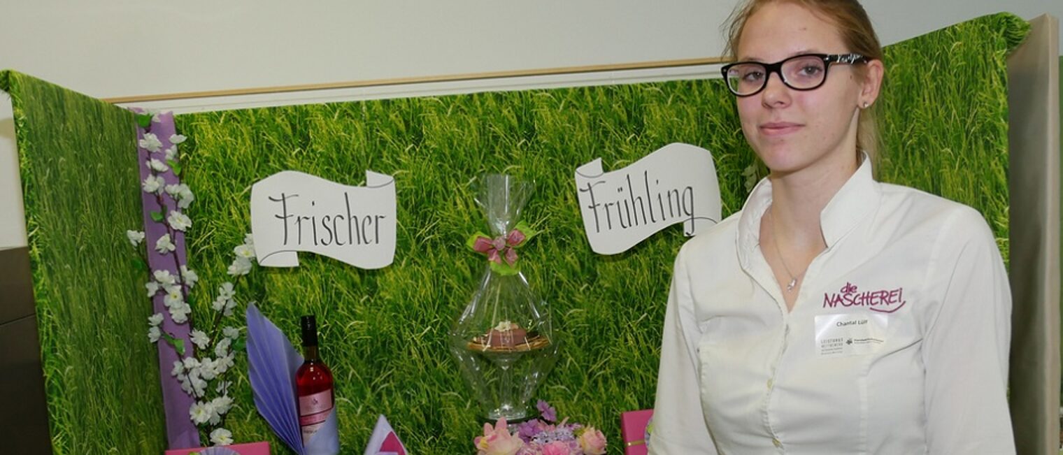 Chantal Lülf und ihr Schaufenster