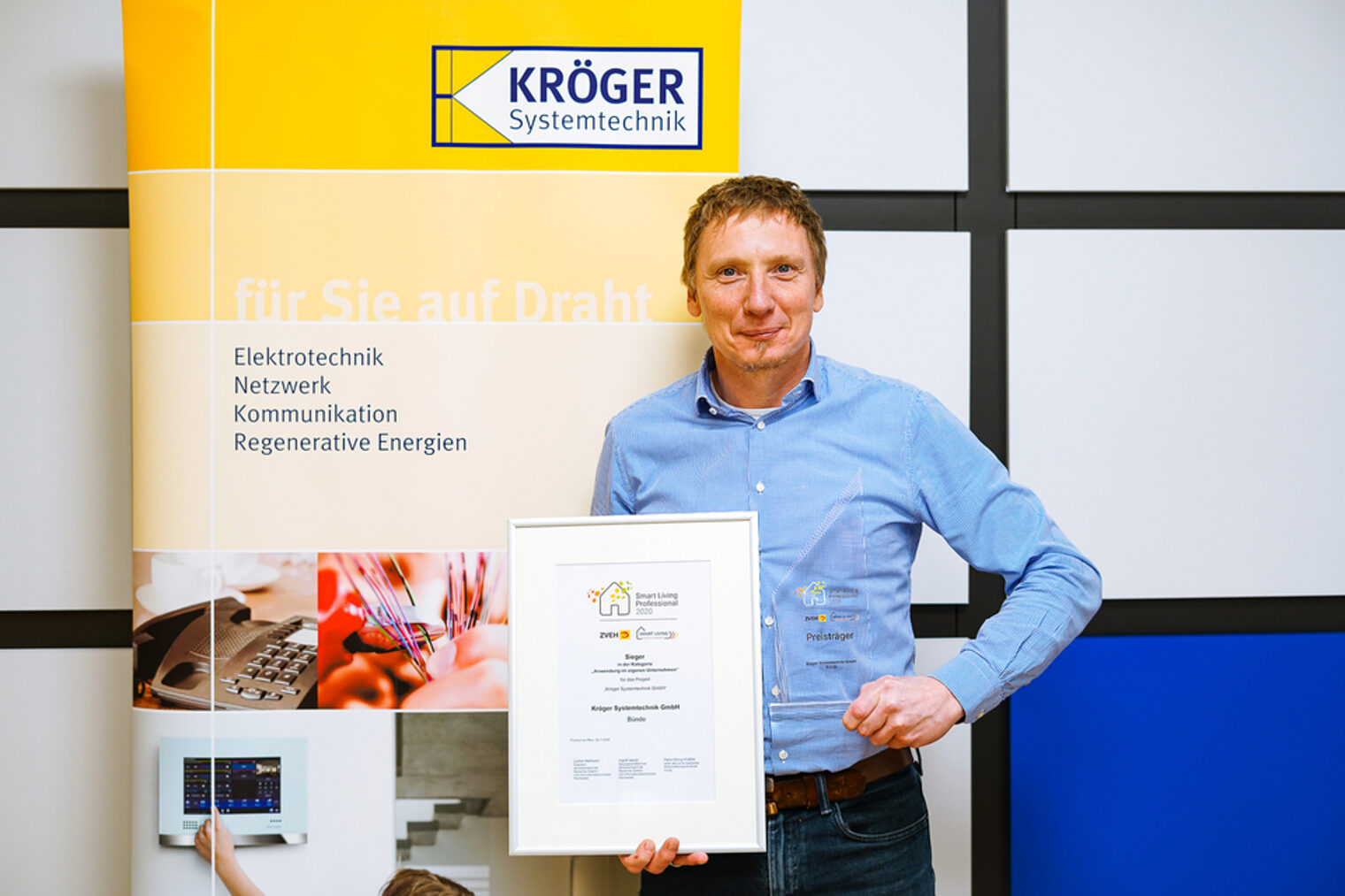 Geschäftsführer Maik Kröger setzt auf nachhaltige Techniken