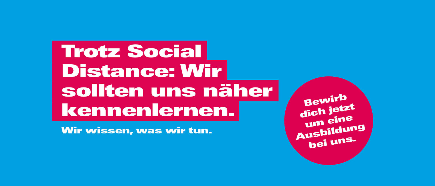 Ausbildung trotz Corona Header